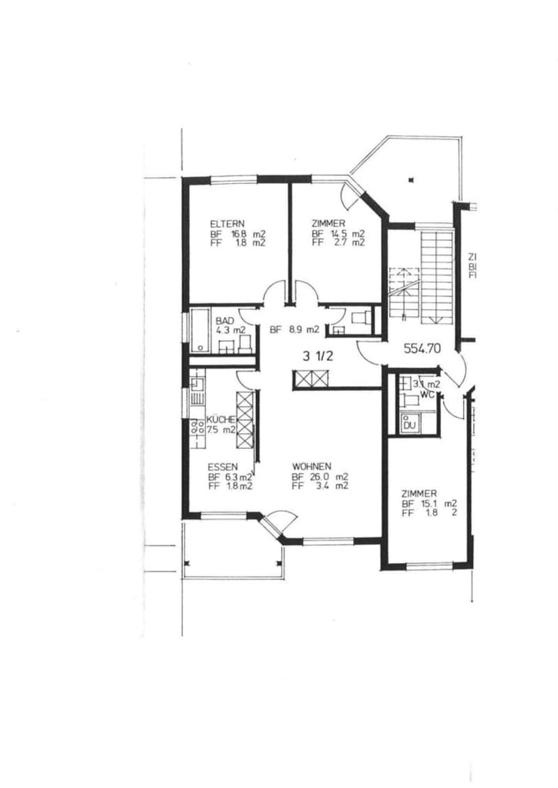 Grundrissplan