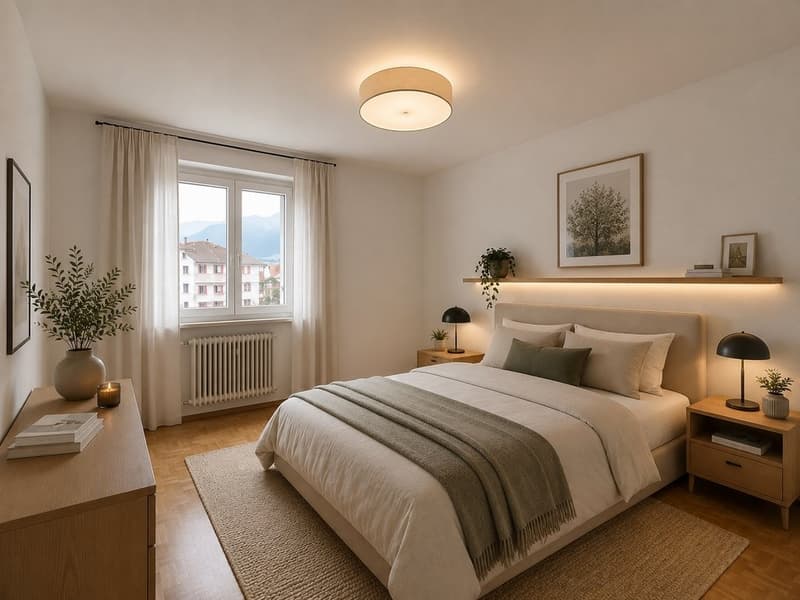 Bel appartement avec vue sur le lac (2)