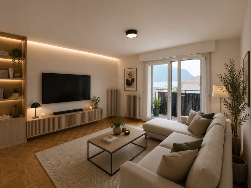 Bel appartement avec vue sur le lac (1)