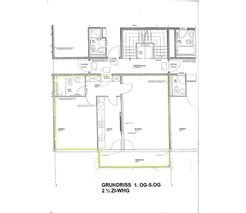 Grundrissplan