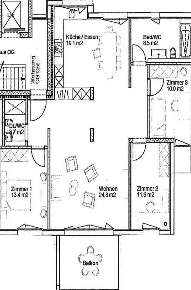 Grundrissplan