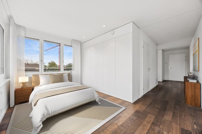 Schlafzimmer visualisiert