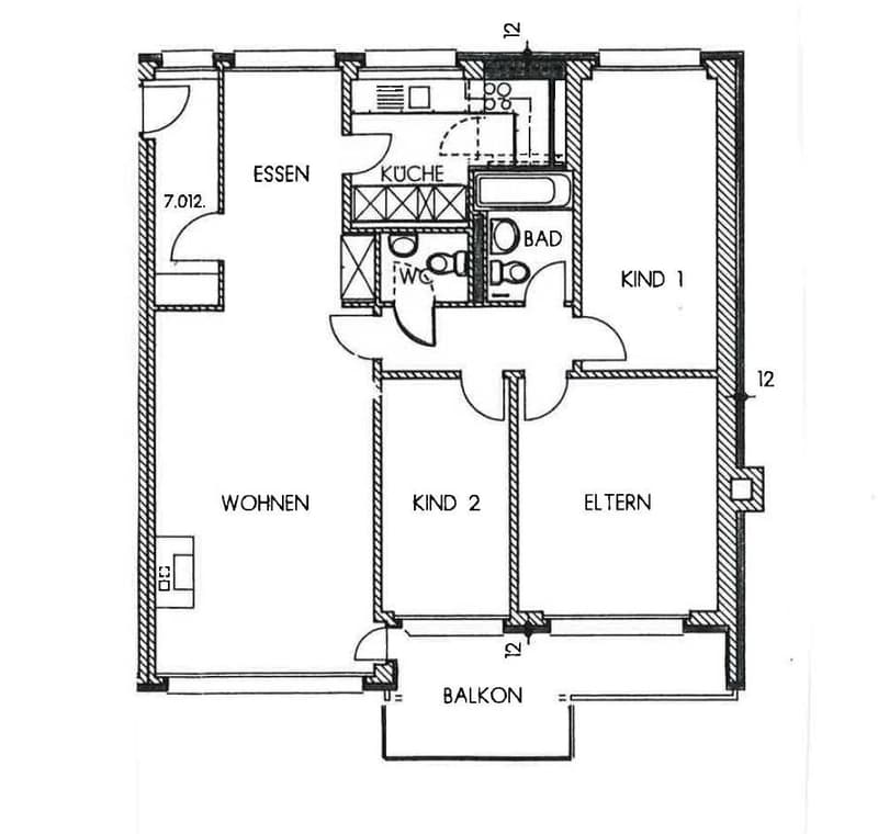Grundrissplan