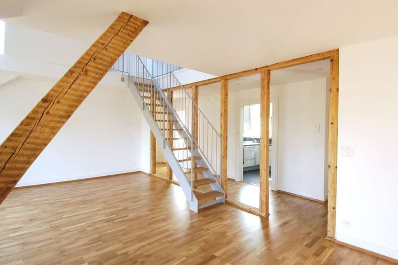 Maisonette-Wohnung mit besonderem Charme und Blick ins Grüne (3)