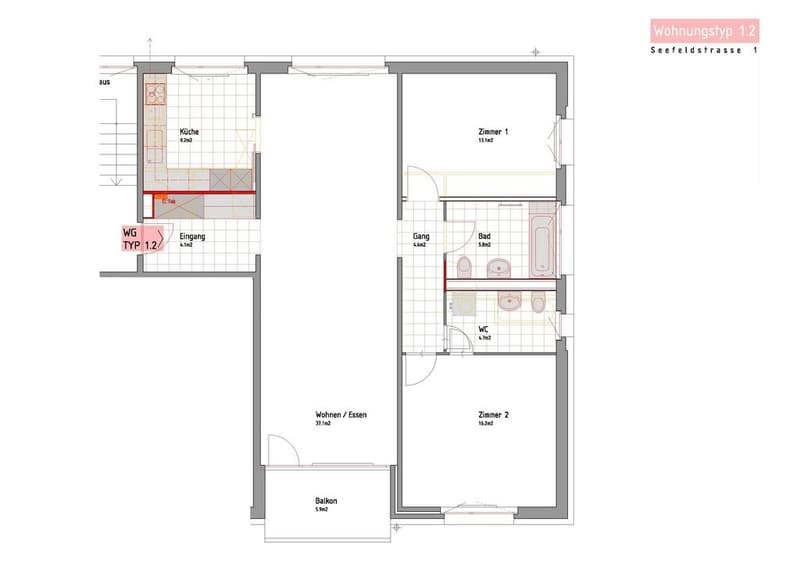 Grundrissplan