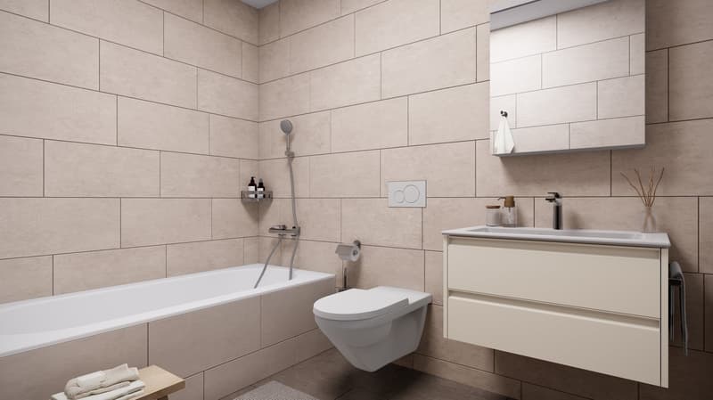 3 ½ Zimmer-Wohnung, 5734 Reinach (2)