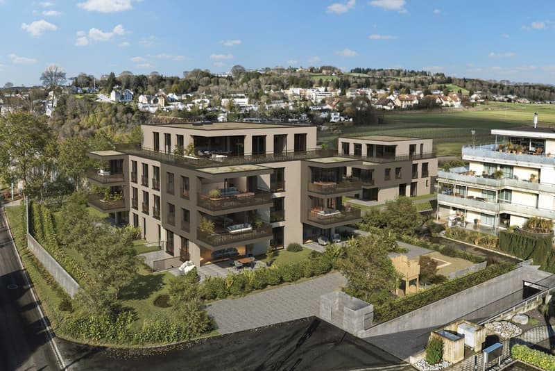 Nouveau bâtiment dans un emplacement central avec garantie de bien-être - Sunnematte, Berikon (2)