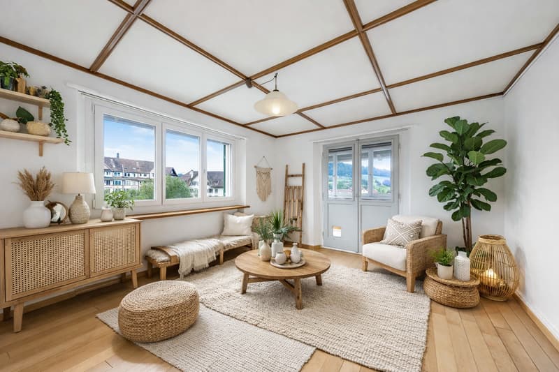 Staging Wohn+ Esszimmer