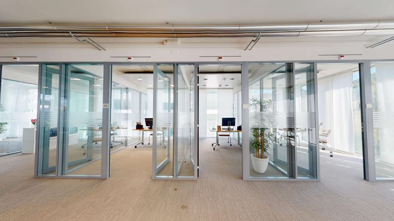 Einzelbüro-Frontal