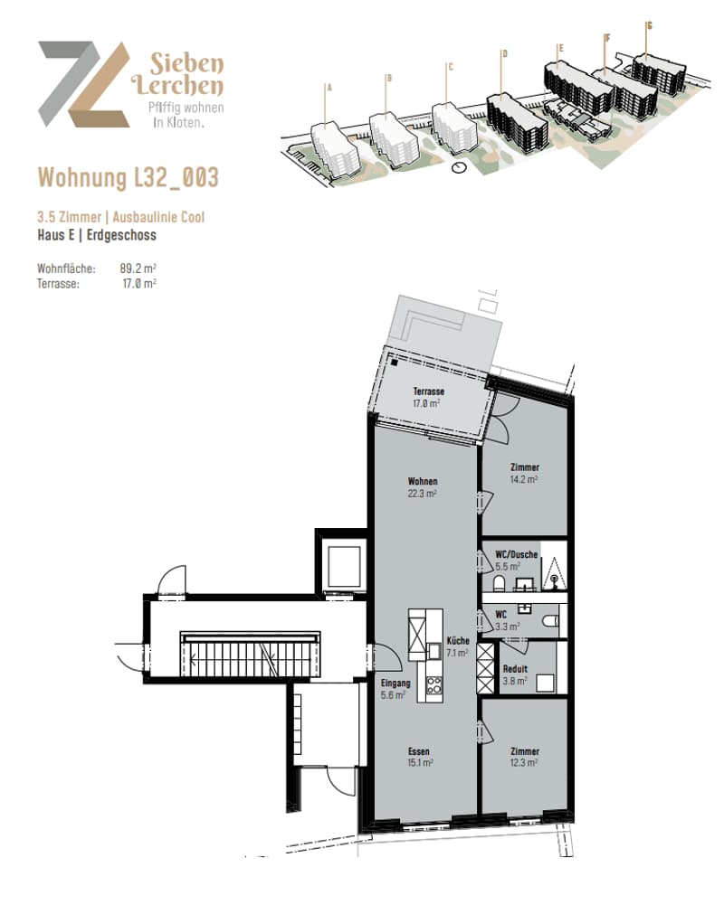 Moderne 3.5-Zimmer-Neubauwohnung in der Überbauung 7 Lerchen in Kloten (11)