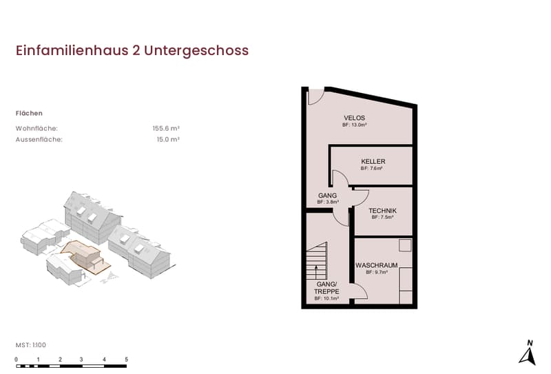 Grundriss Untergeschoss
