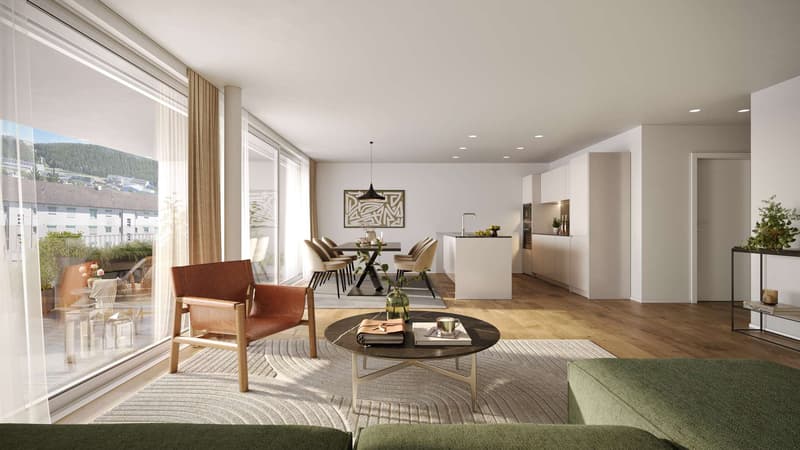 Moderne 3.5-Zimmer-Wohnung - Neubauprojekt "Sonnenstube" in Schaffhausen (1)