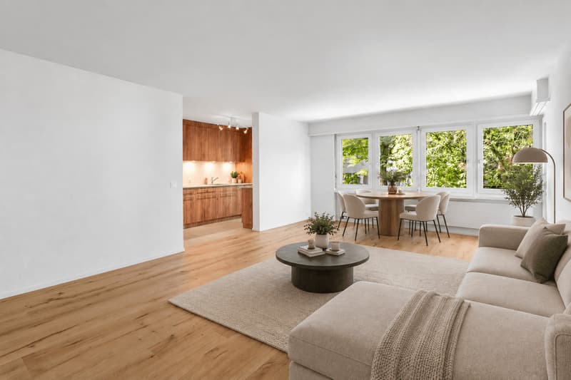 Wohnzimmer Möbliert