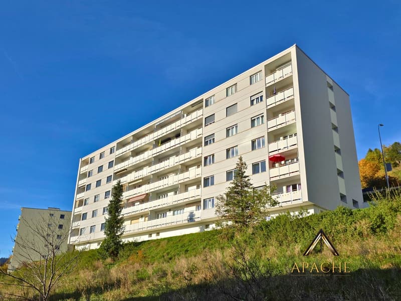 Apartment with 3.5 rooms, balcony and breathtaking view in dominant position (11)