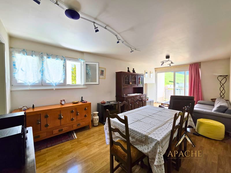 Apartment with 3.5 rooms, balcony and breathtaking view in dominant position (2)