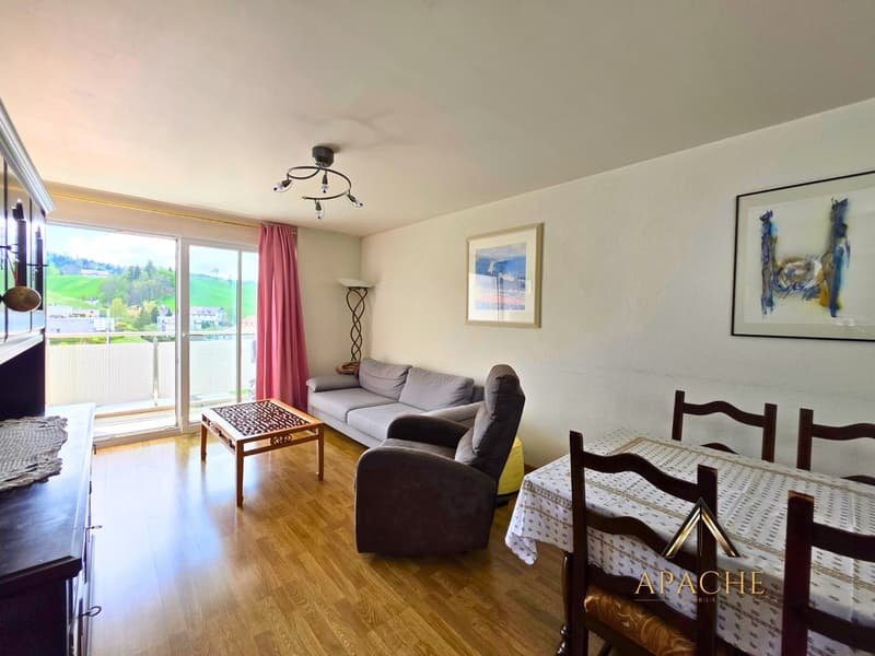 Apartment with 3.5 rooms, balcony and breathtaking view in dominant position (3)