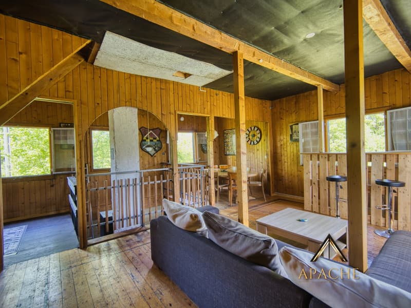 Chalet en pleine nature destiné à une société locale, un club ou une association (4)