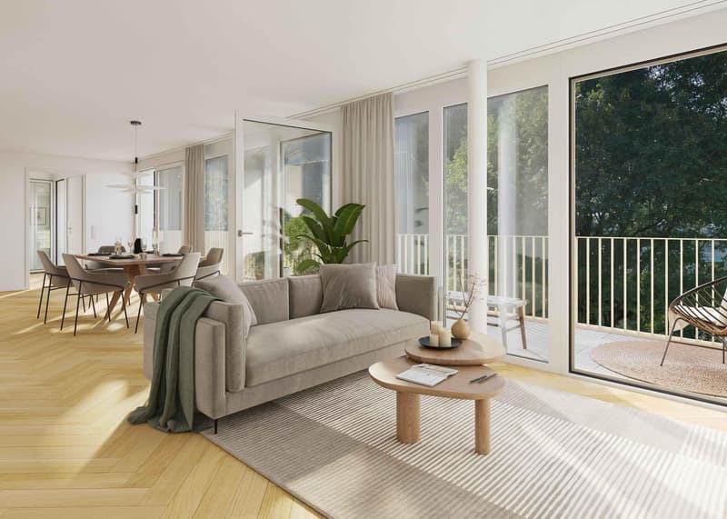Stylish ownership apartment with urban flair in Zurich's district 2 (2)