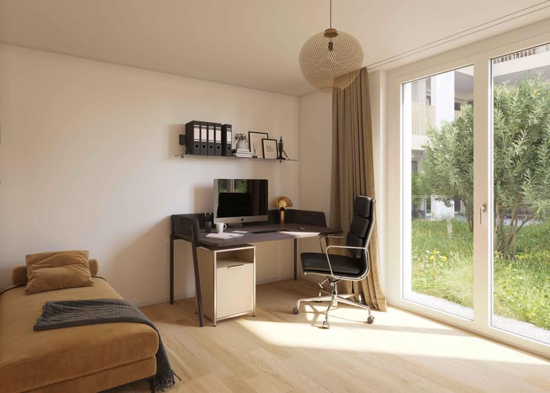 Exklusive Gartenwohnung mit Sitzplatz im Zürcher Kreis 2 (5)
