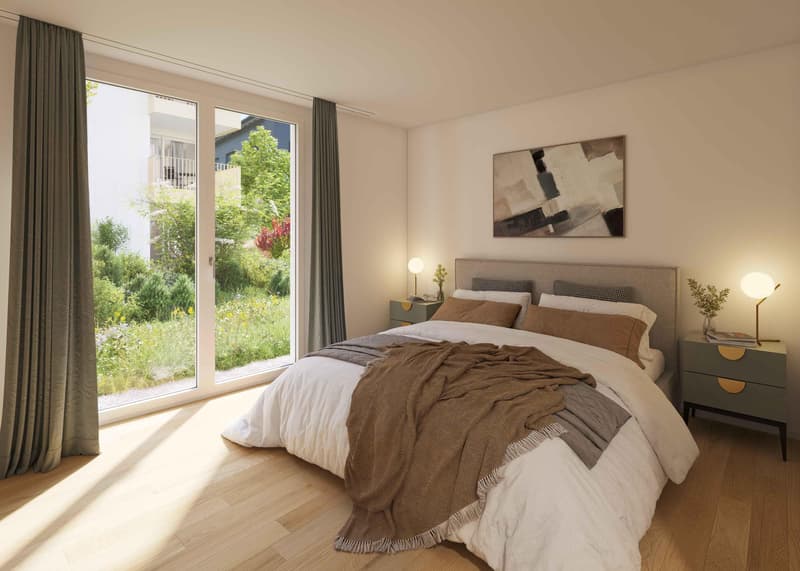 Exklusive Gartenwohnung mit Sitzplatz im Zürcher Kreis 2 (4)
