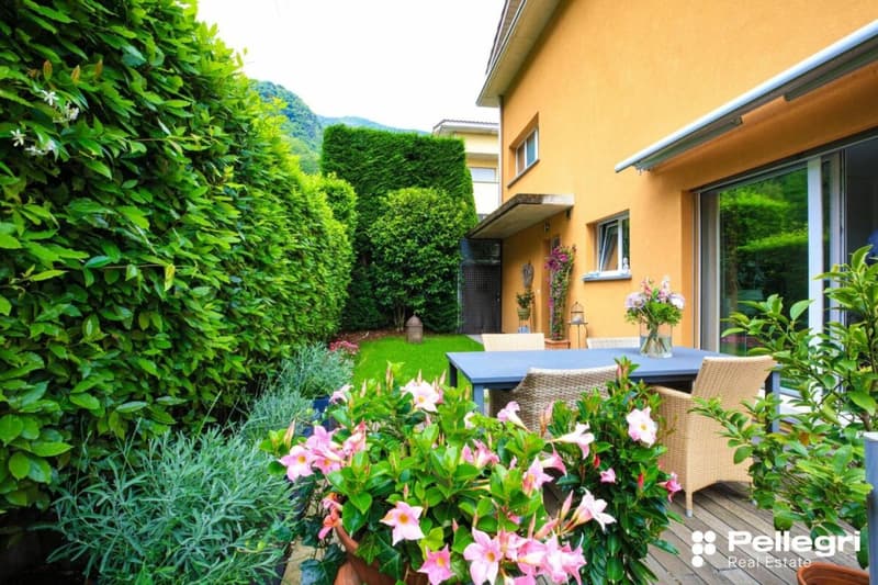 Sonniges Reihenhaus am Waldrand in Arcegno (2)