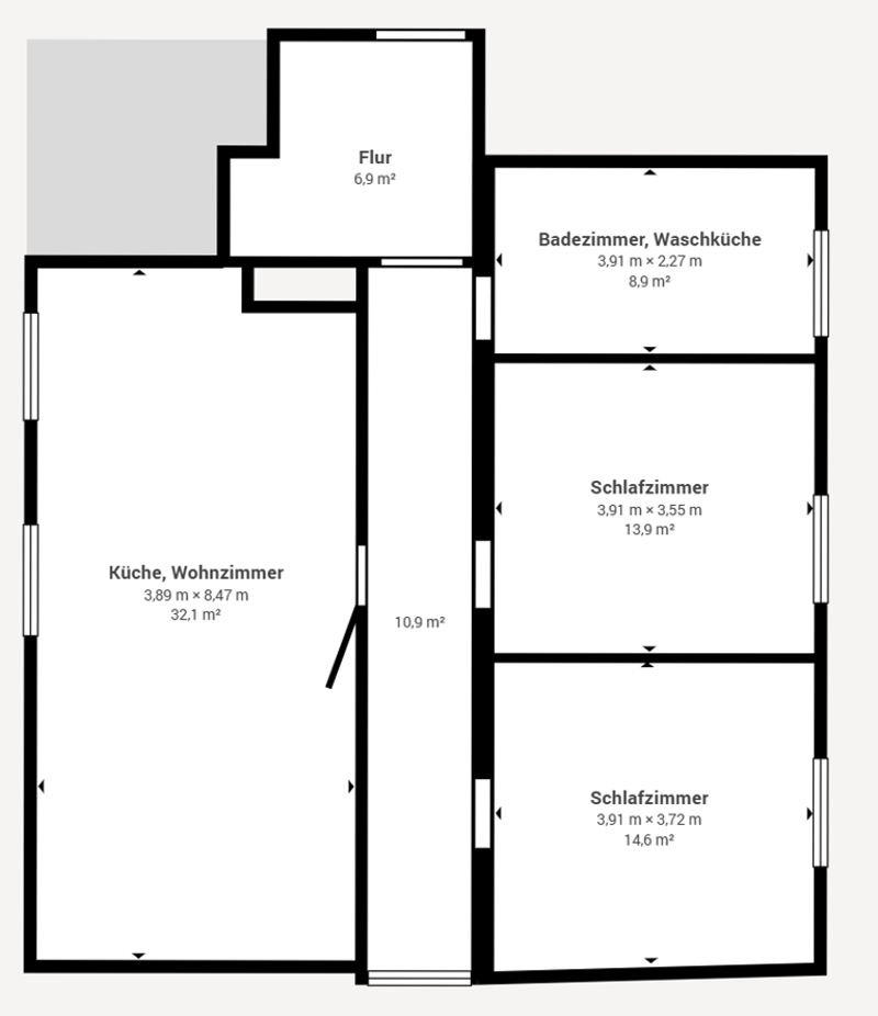 Grundrissplan