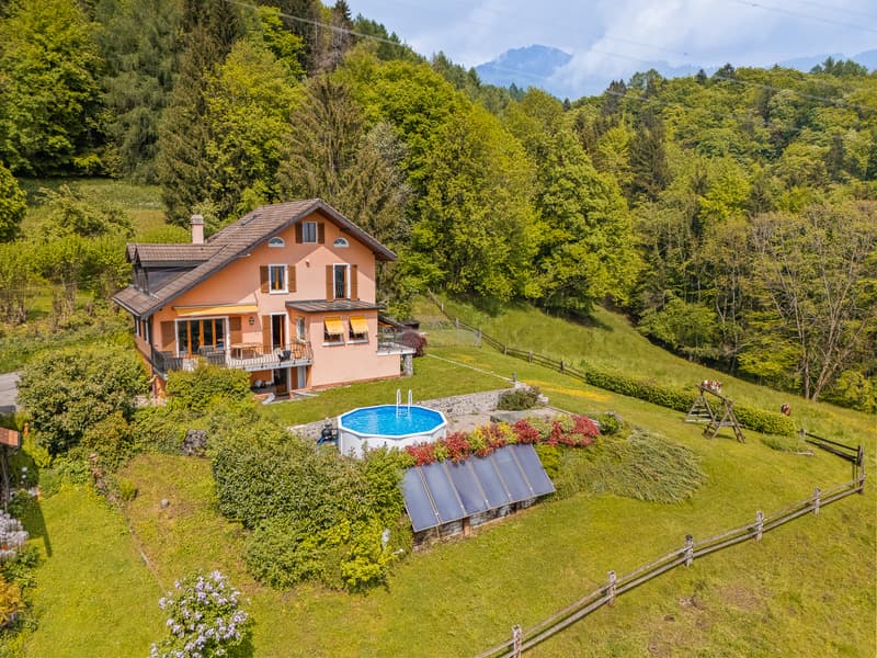 Beautiful individual house offering a magnificent view of the lake (2)