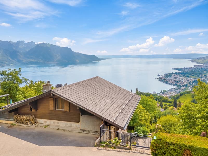 Chalet with exceptional panorama over Lake Geneva! (1)