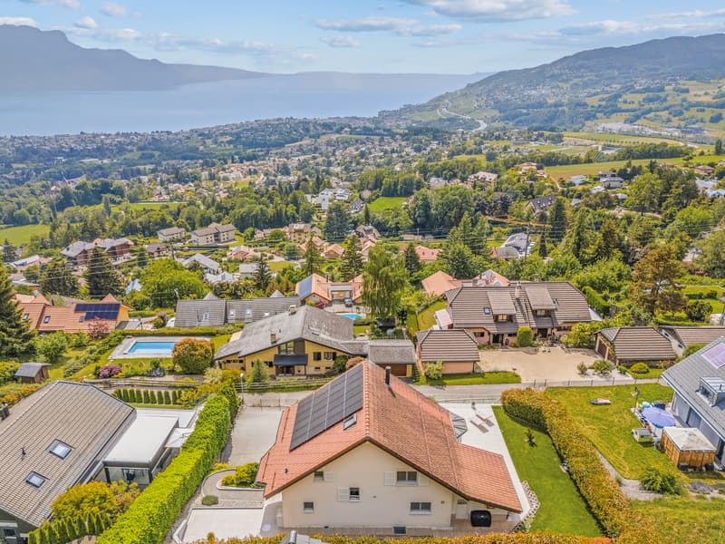 Architekten-Villa - eine Oase der Ruhe mit Blick auf den Genfersee (2)