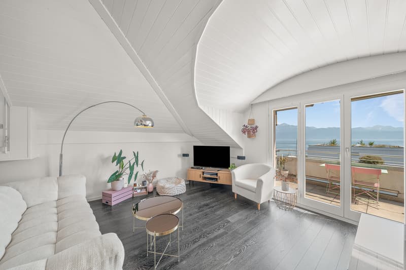 Superbes Duplex, verbindet Komfort, Seeblick und privilegierte Lage (2)