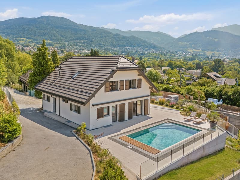 Unique ! Villa individuelle neuve dans un quartier résidentiel prisé (1)