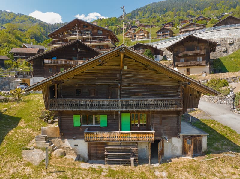 Autentico chalet vallesano da reinventare (3)