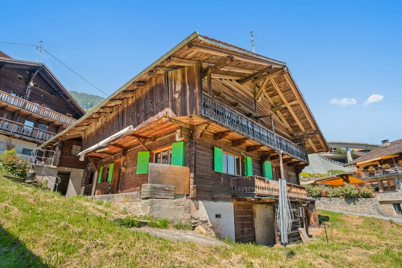 Autentico chalet vallesano da reinventare (2)