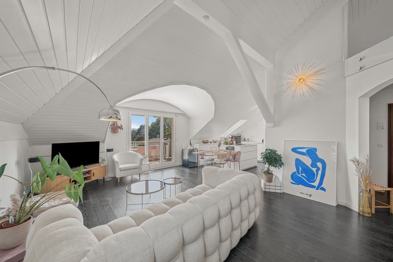 Superbe duplex alliant confort, vue lac et situation privilégiée (2)