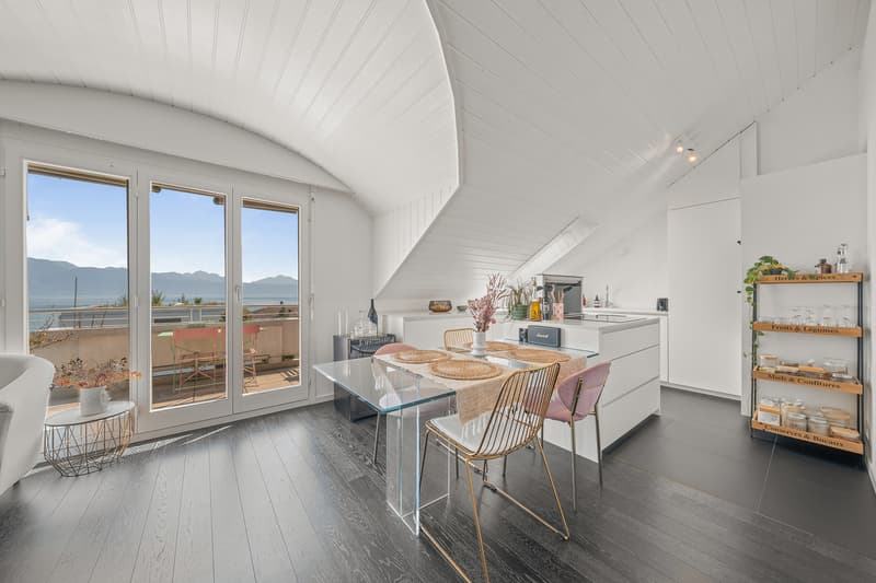Superbe duplex alliant confort, vue lac et situation privilégiée (4)