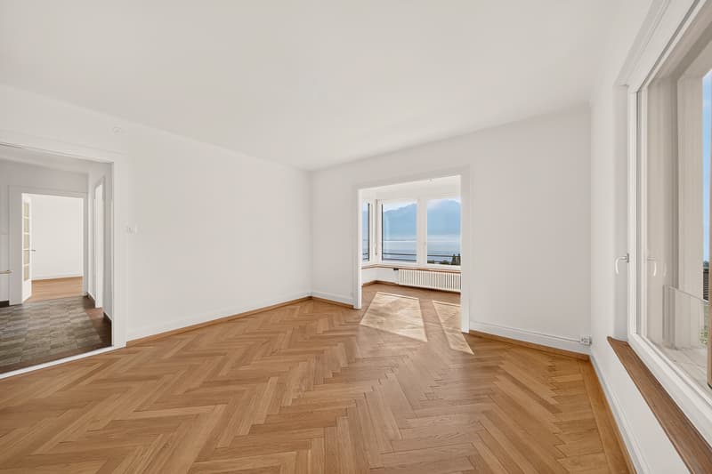 Superbe appartement de 3,5 pas spacieux avec vue imprenable sur le lac (2)