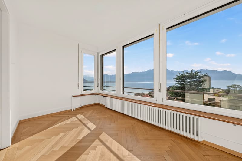 Superbe appartement de 3,5 pas spacieux avec vue imprenable sur le lac (1)
