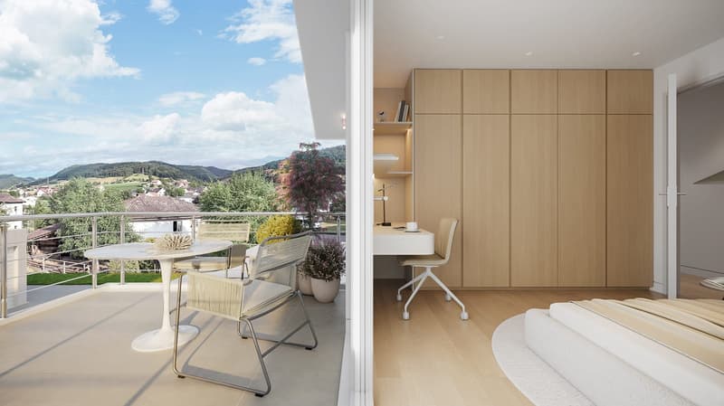 5.5-Zimmer-Doppeleinfamilienhäuser «Wolfacker» – Neubau in Stüsslingen, 4 Einheiten verfügbar (11)
