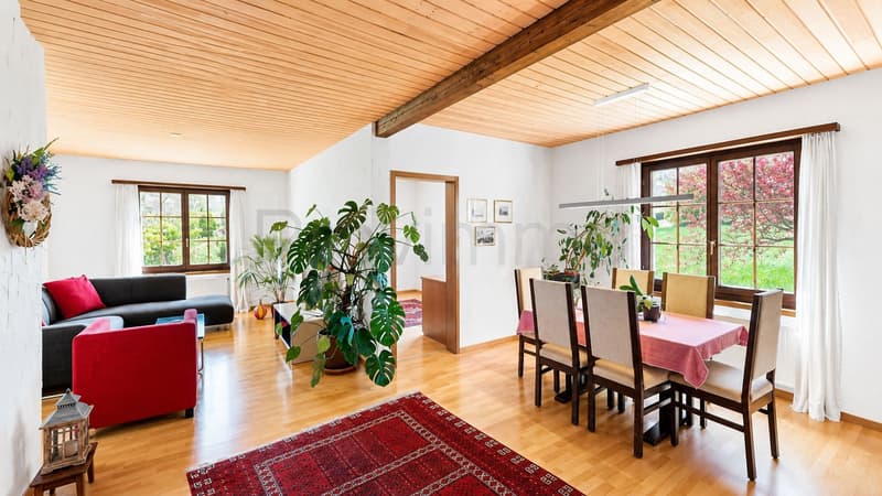 Peace, space, privacy – charming single-family home in the countryside (9)