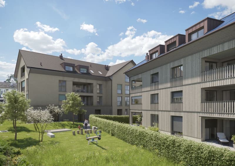 Newly built apartment in the "Zentrum" project Boswil – available end of 2026 (1)