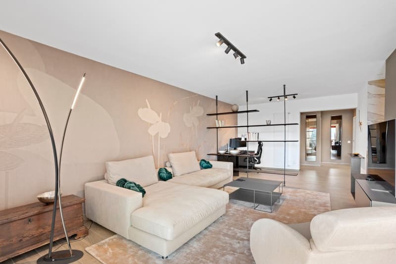 Montagnola – EXKLUSIVE 3,5-ZIMMER-WOHNUNG IN EINER VILLA MIT NUR 4 EINHEITEN, EINE DESIGN-OASE IM GRÜNEN (7)