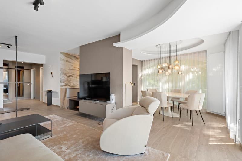 Montagnola – EXKLUSIVE 3,5-ZIMMER-WOHNUNG IN EINER VILLA MIT NUR 4 EINHEITEN, EINE DESIGN-OASE IM GRÜNEN (5)