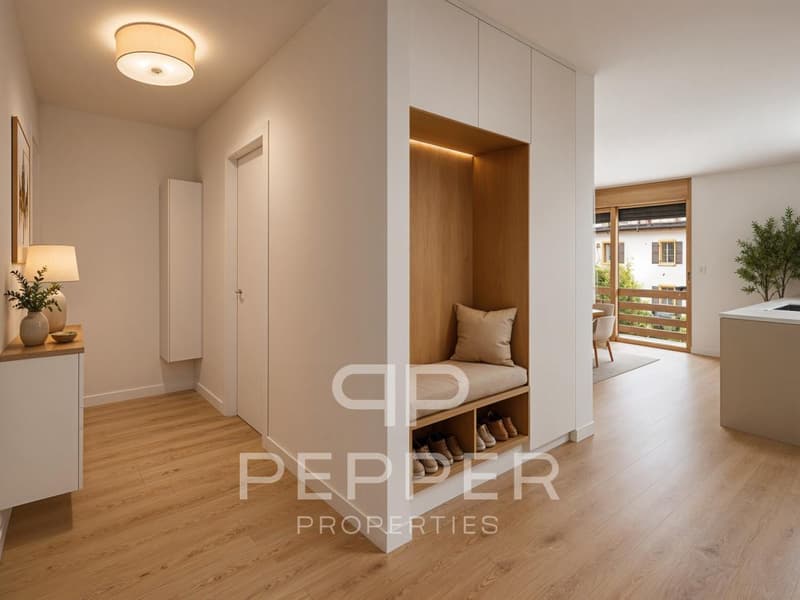 Last available plot - Bright new apartment in the heart of St-Cergue (5)
