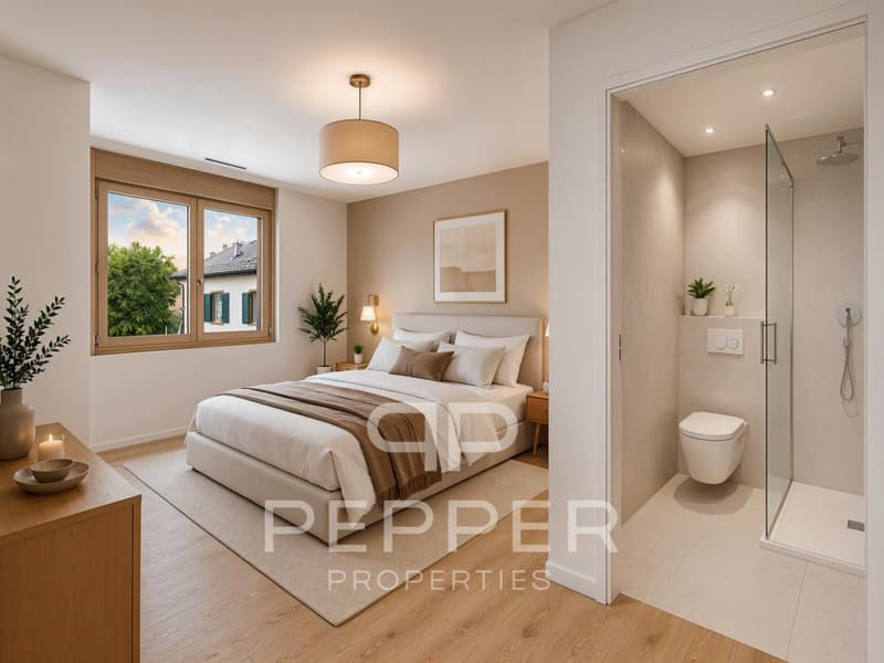 Last available plot - Bright new apartment in the heart of St-Cergue (13)