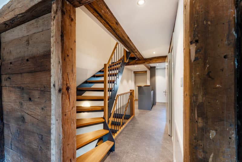 Object with history, renovated farmhouse part with 5 rooms and garden (11)