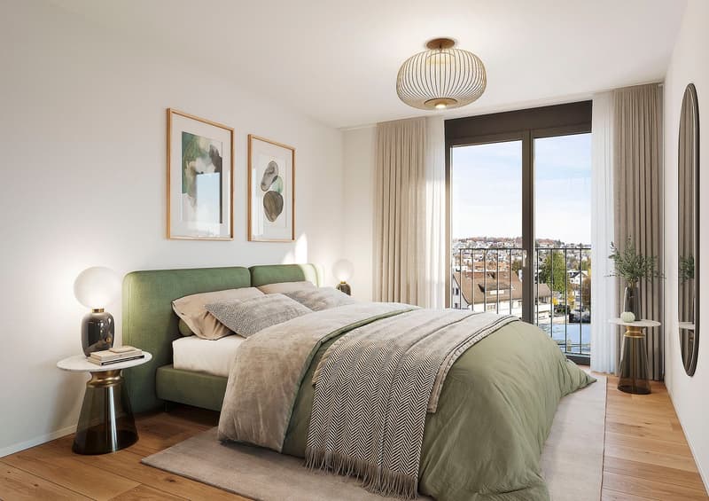 Erstvermietung: zentrale und komfortable 2.5-Zimmer-Wohnung (3)