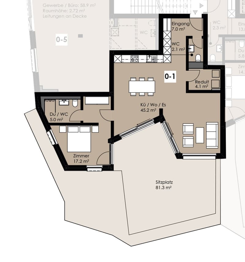 Erstbezug: Neue komfortable 2.5 Zi-Gartenwohnung zentral und schön gelegen (8)