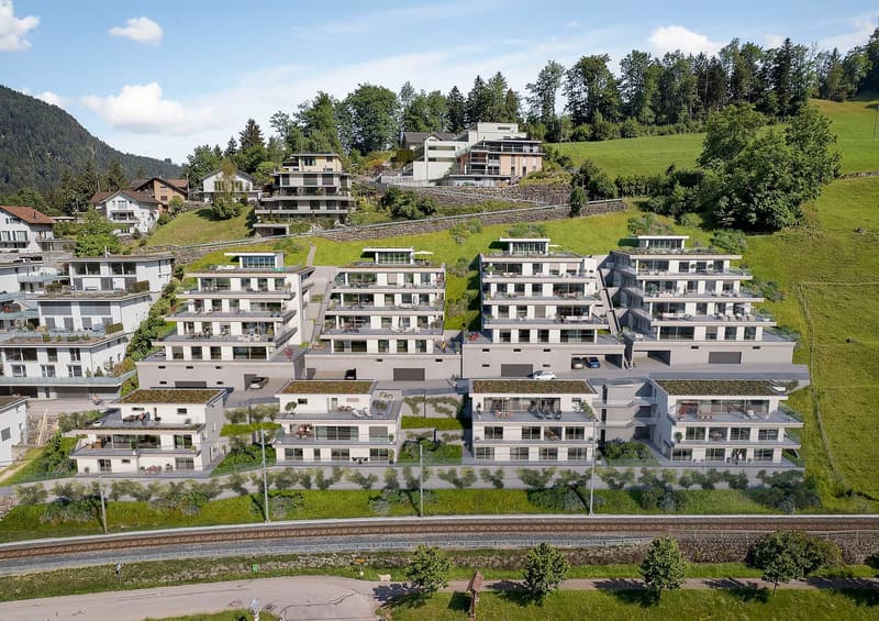 Exklusive Terrassenwohnung mit Dachterrasse und Weitblick (10)
