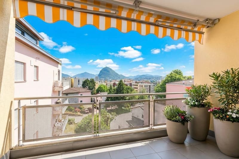 Ampio e luminoso 3.5 locali con terrazza e vista aperta (13)
