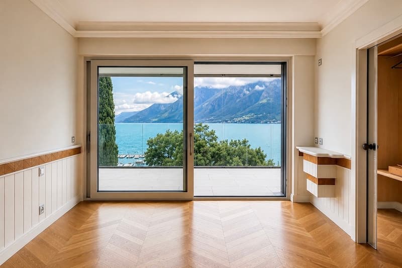 Esclusivo appartamento con vista lago a Lugano (7)